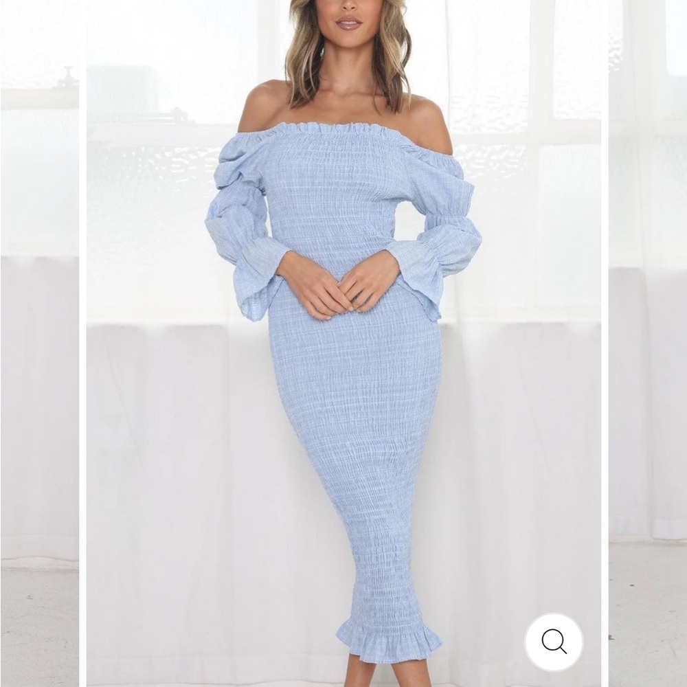 Gorgeous baby blue dress for any occasion!